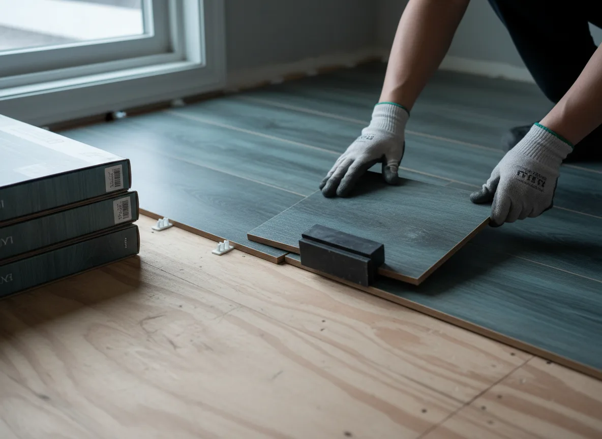 Luxury Vinyl Plank Installation company in Milnor, ND